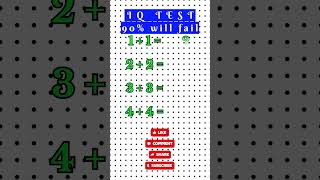 IQ Test 13! Easy Math! #iqtest #MathQuiz #MathChallenge #BrainTeaser #Shorts #Mathematics #treanding