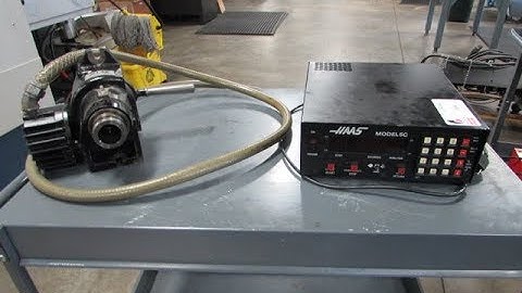 Haas HA5C Programmable Rotary Table w/Servo Control Box
