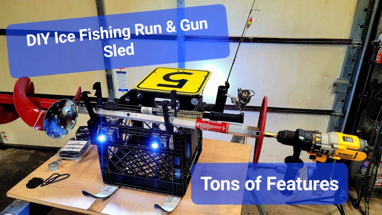 Я создаю ящик для подледной рыбалки Smitty Crate с отличными функциями.