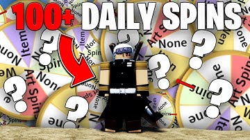 This Is What I Got From 100+ Daily Spins In Roblox Demon Slayer ( Project Slayers )