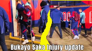 Bukayo Saka injury updates after Arsenal star exits vs. Crystal Palace