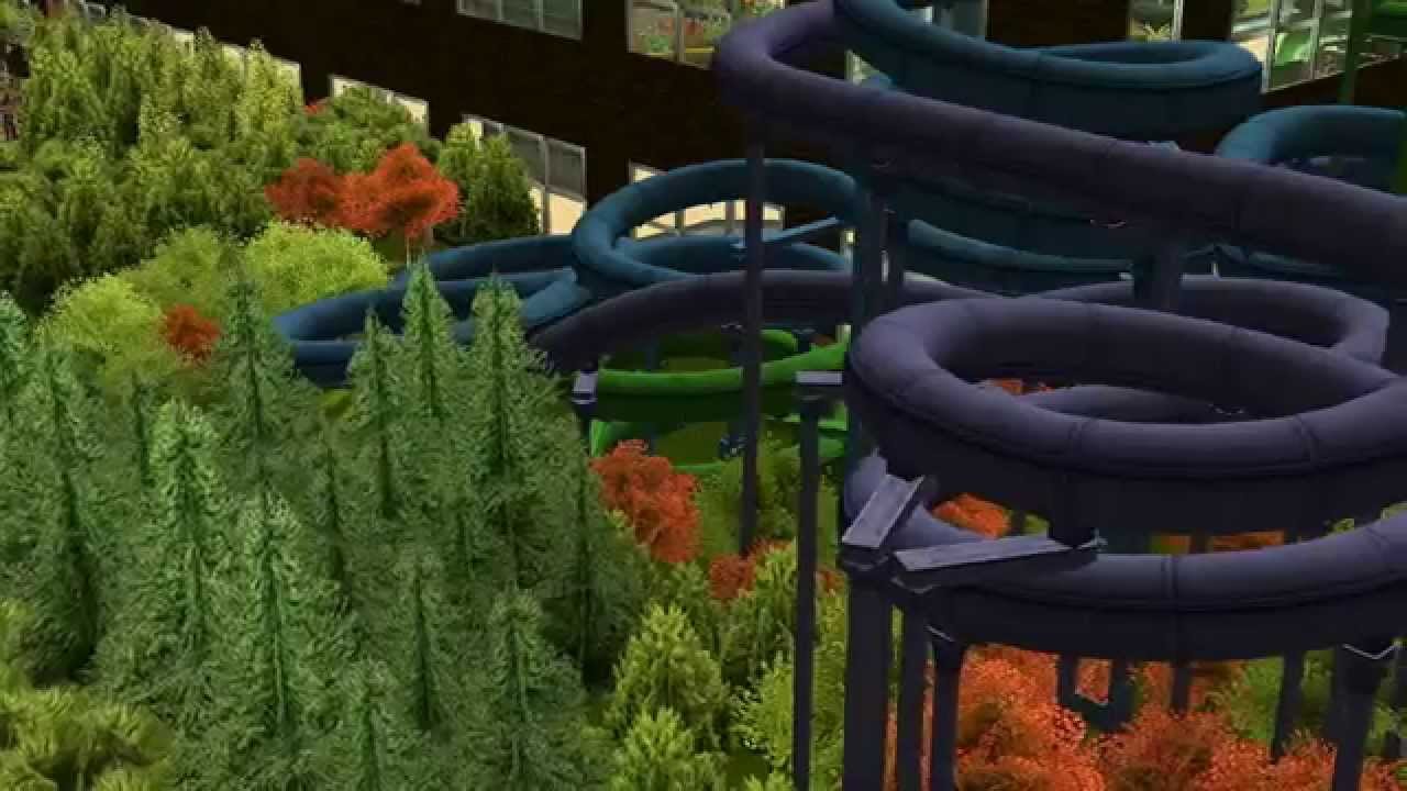 RCT3 - Tropical Islands Indoor Water Park - Part 1 | (Season 4)