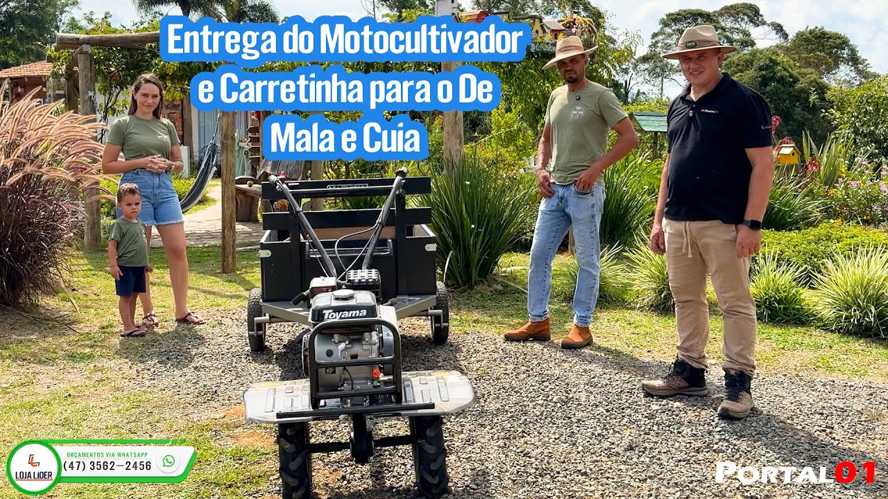 Entrega do Motocultivador 