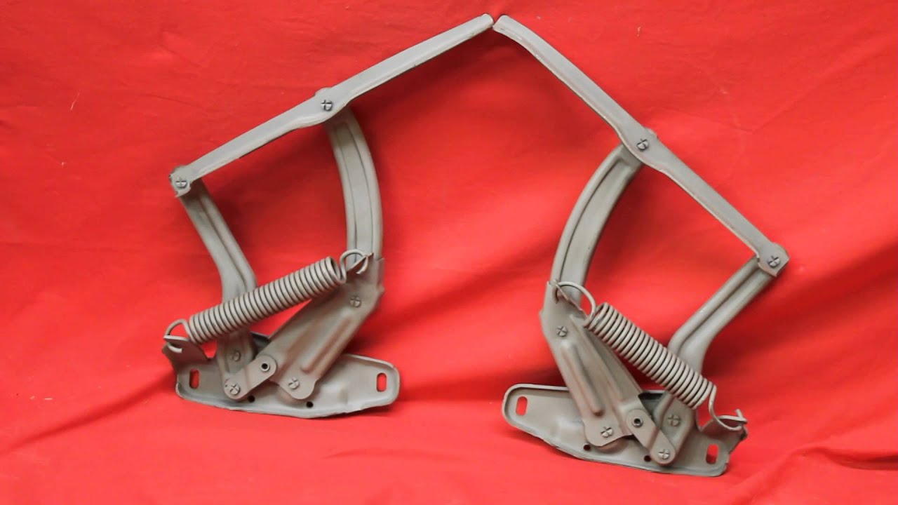 1968 1969 GTO Hood Hinges YouTube