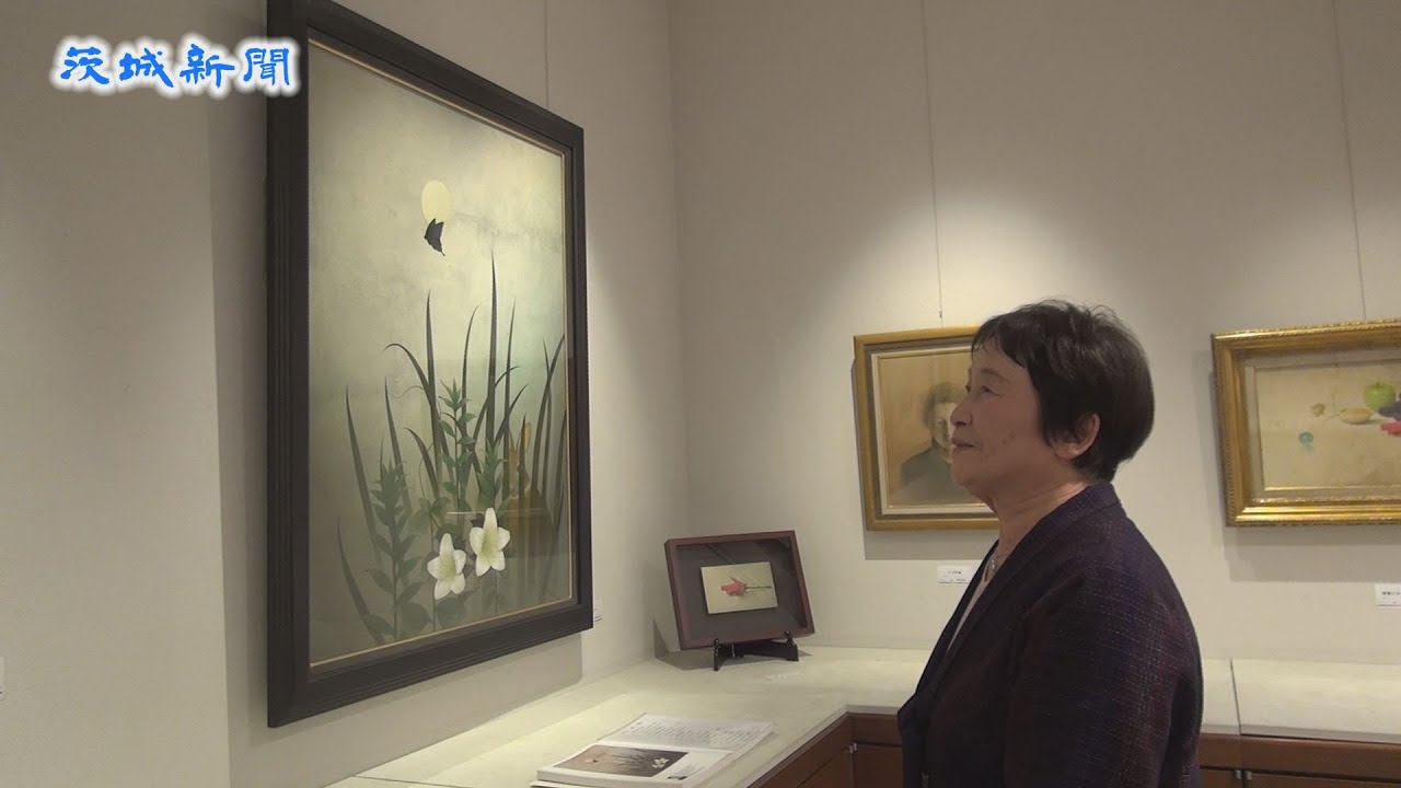 茨城新聞】油絵43点並ぶ 水戸で大竹山規油絵展