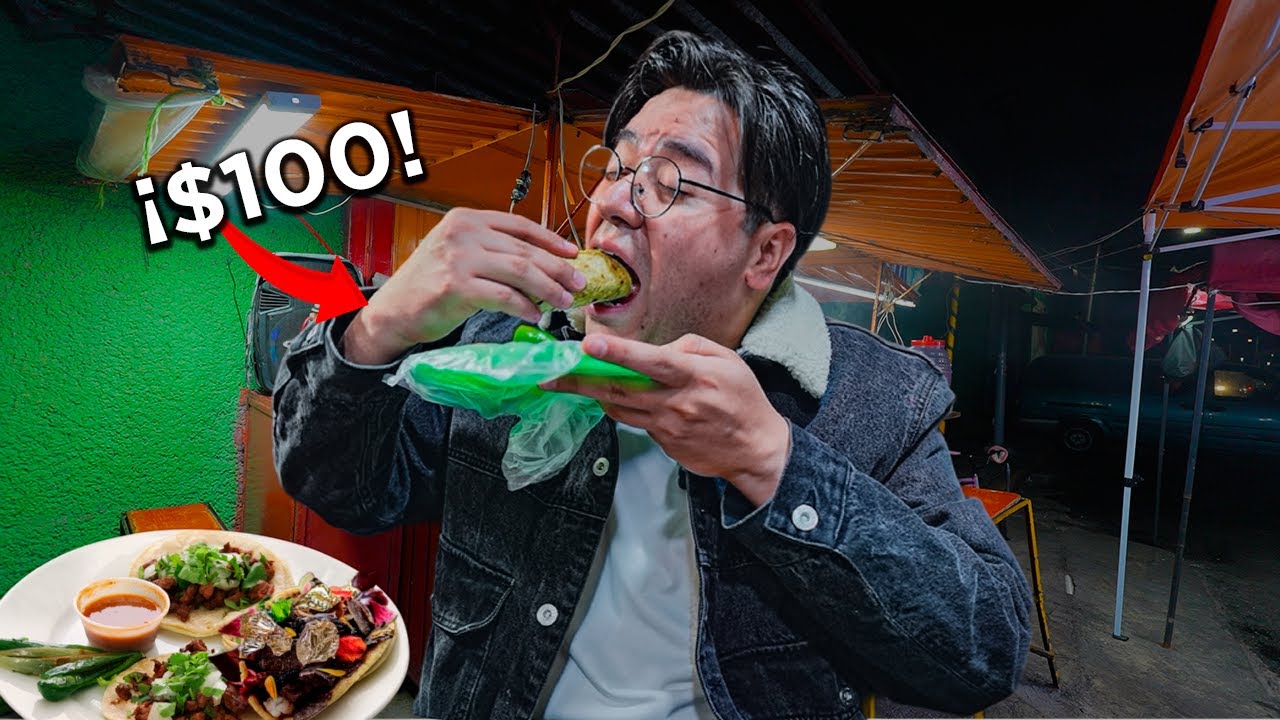 Probando desde el TACO MAS BARATO hasta el MAS CARO de una Taqueria.