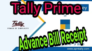 Advance Bill Receipt - Tally Prime Malayalam