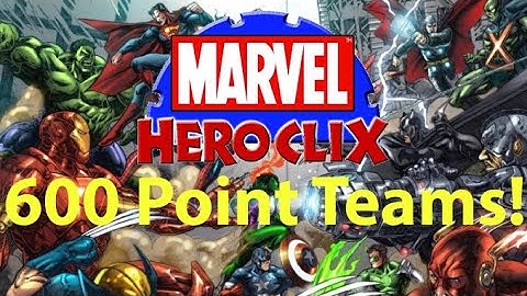 Sealed Heroclix Game 600 Point Teams Incredible Hulk Set Marvel