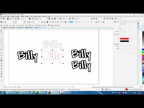 Corel Draw Tips U0026 Tricks Outline Around A Text Two Ways