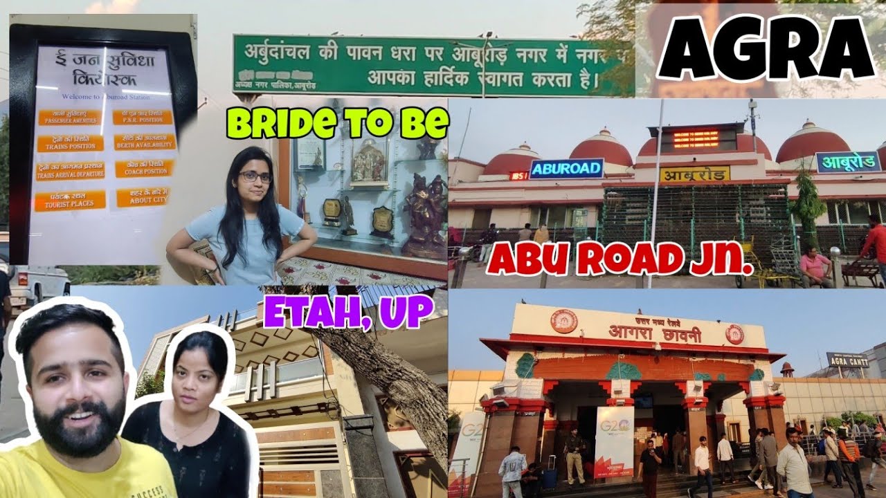Abu road junction - Agra Cantt Junction | Train Journey | Tripti's Wedding - Etah | Uttarpradesh