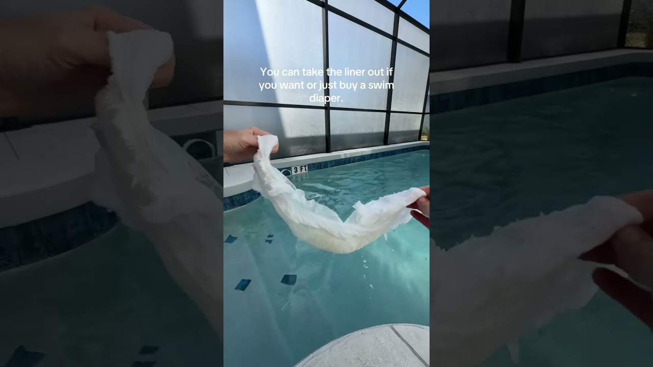 🐾 just buy a swim diaper it’s so much easier 😂 