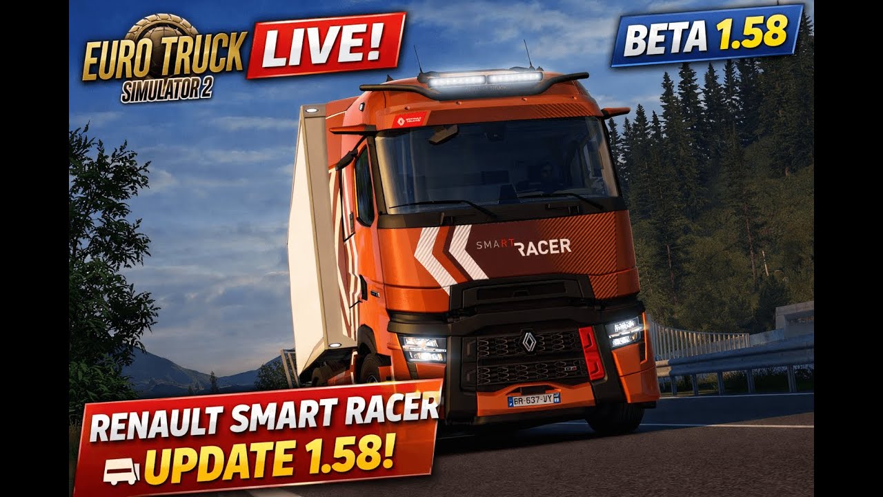 ETS2–Testujeme nový Renault Trucks T! 🚚 1.58 Update Open Beta