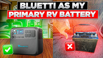 How I installed a Bluetti as my primary RV battery.