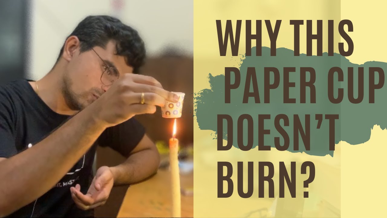 FIREPROOF CUP|| Why this paper cup doesn't burn? - YouTube