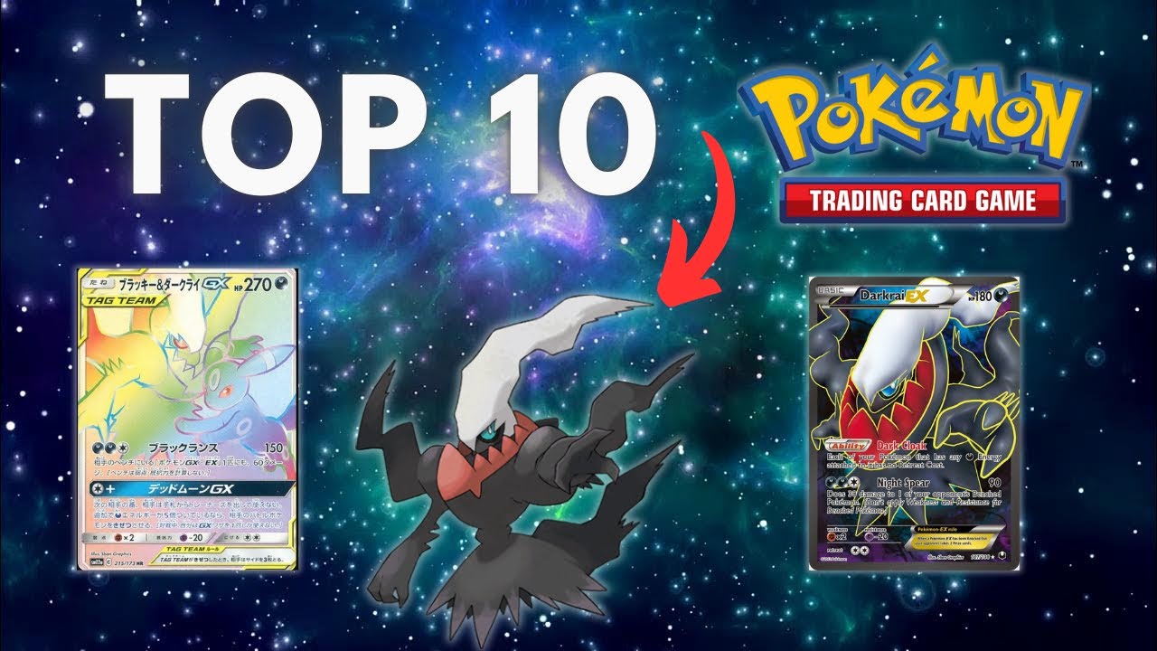 is darkrai a rare pokemon card - GX - 88/147 Single Card The 10 Most EXPENSIVE DARKRAI