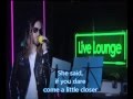 Thirty Seconds To Mars - Stay (Rihanna) in the Live Lounge (Karaoke with Lyrics on Screen)