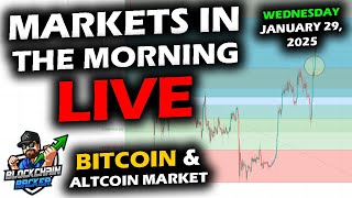 MARKETS in the MORNING, 1/29/2025, Bitcoin $101,800, XRP $3.05, DXY 108, Gold 2,759