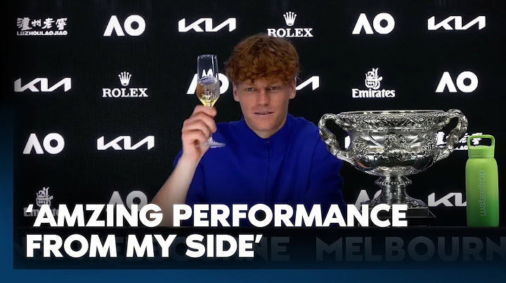 Jannik Sinner wins back-to-back Australian Opens! | Press Conference | Australian Open