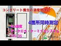 コンクリート養生温度管理に最適な熱電対を使用した４チャンネル温度データロガー　「ハイビスカス　4ch温度データロガ・ターミナルシステム　HTS-DS」のご紹介