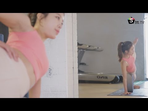 💪 Side One Leg Kick // K Fitness Exercise｜정혜원 #3｜사이드 원레그 킥