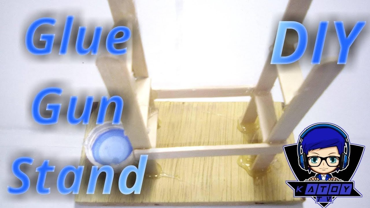 DIY Simple Glue Gun Stand