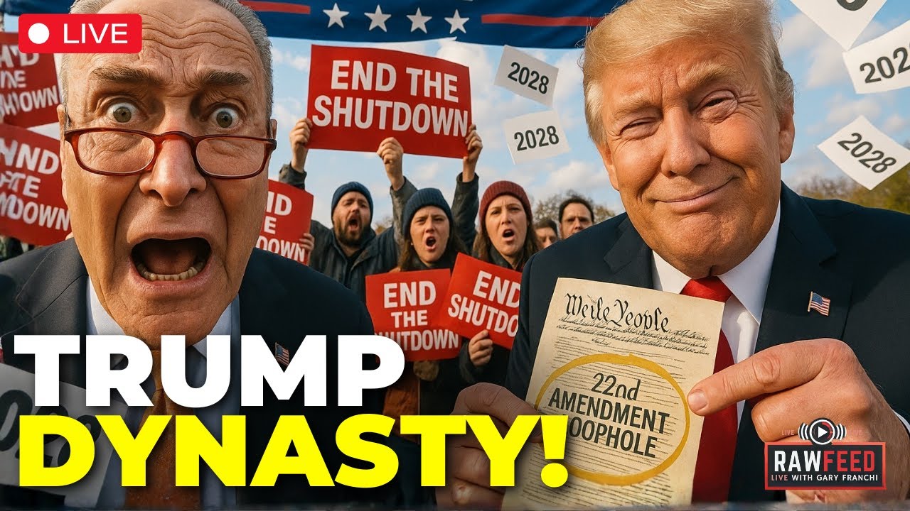 🚨LIVE: Schumer's 27-Day Shutdown! Trump 2028 Shock! FBI Nabs Anarchist! Asia Peace Deal! ICE War!