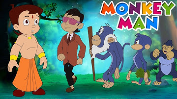 Chhota Bheem - Monkey Man | Cartoons for Kids | Funny Kids Videos