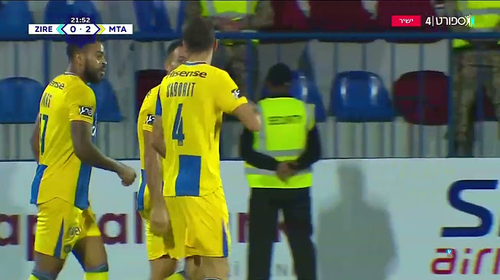 UEFA Conference League. P. Guiagon goal (Zira 0:2 Maccabi Tel Aviv)