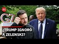 Trump ignora a Zelenski en el G7 pero después posa sonriente con él en fotos oficiales