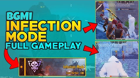Bgmi Infection Mode Full Gameplay | New Zombie Mode In Bgmi | Infection Mode Gameplay + Release Date