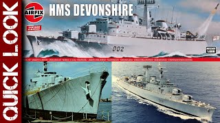 HMS Devonshire Airfix Vintage Classics (1/600 scale model)