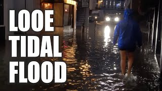 Looe Tidal Flood - September 9th 2025