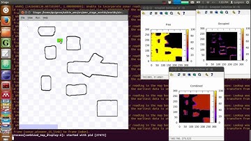 ROS sonar mapper - with occupancy maps