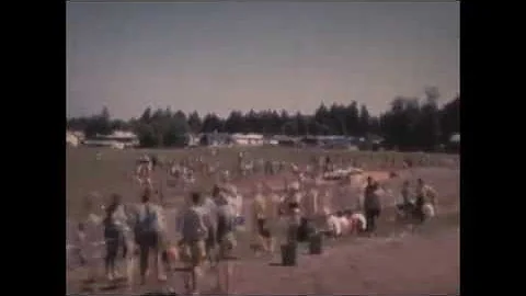 1969 Tsawwassen Junior Secondary time lapse of students in field