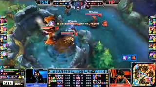 LCS 2015 NA - Wildturtle Jinx snipe Drake