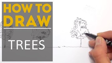 How to Draw a Tree (Easy)