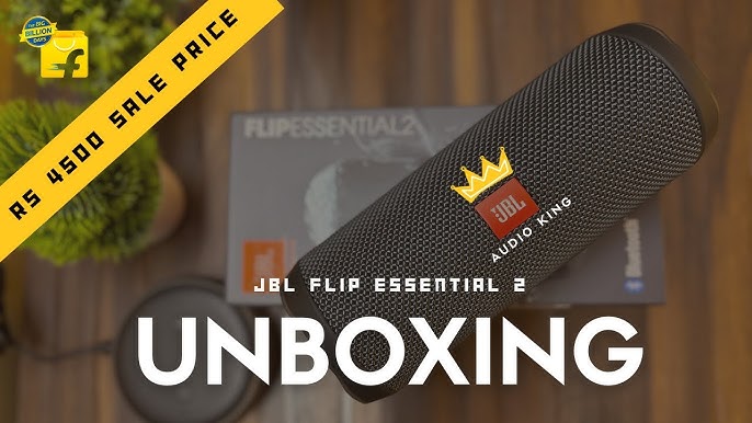 JBL Flip Essential 2 Portable Waterproof Speaker - Gunmetal