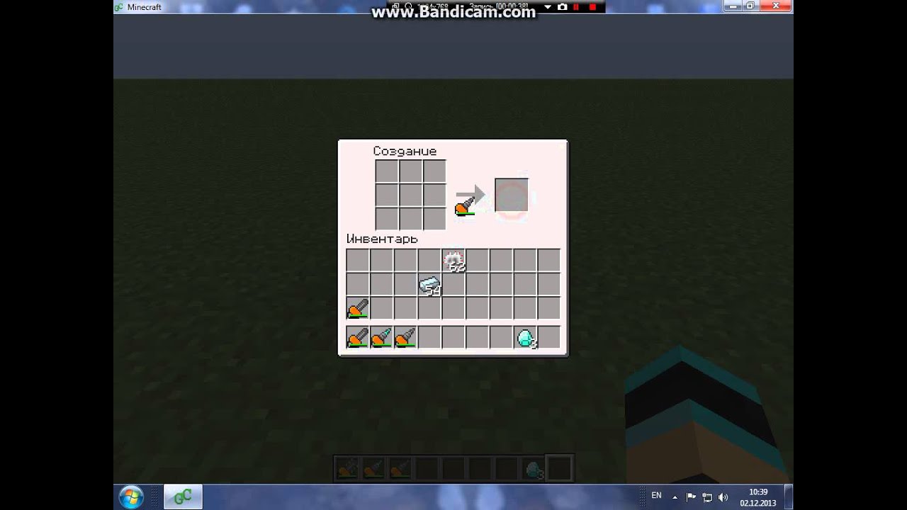 как крафтить алмазный бур электро пилу и обычный бур - YouTube