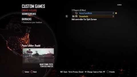 Dynamic V2 Menu Showcase bo2 (1.19) hosted by HomeTownMods