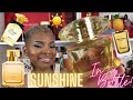 “SUNSHINE IN A BOTTLE FRAGRANCES” | BEST PERFUMES FOR SUMMER | PERFUME COLLECTION 2022