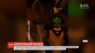 Рівень вмісту алкоголю у крові п’яного рівненського водія перевищував норму у 25 разів Рівень вмісту алкоголю у крові п’яного рівненського водія перевищував норму у 25 разів