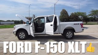 2018 Ford F150 XLT Supercrew 4x4 with 2.7L EcoBoost V6 // review and test drive // 100 rental cars