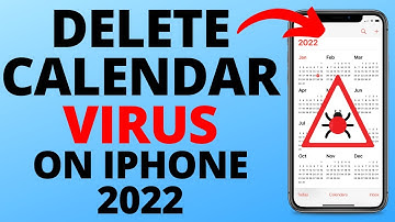 Delete Calendar Virus Events on iPhone - Remove iPhone Calendar Spam -  2022 iOS 15