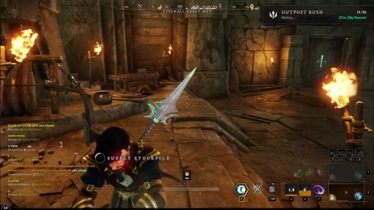 New World BrimStone Sands Solo Chest Run Medium Difficulty YouTube
