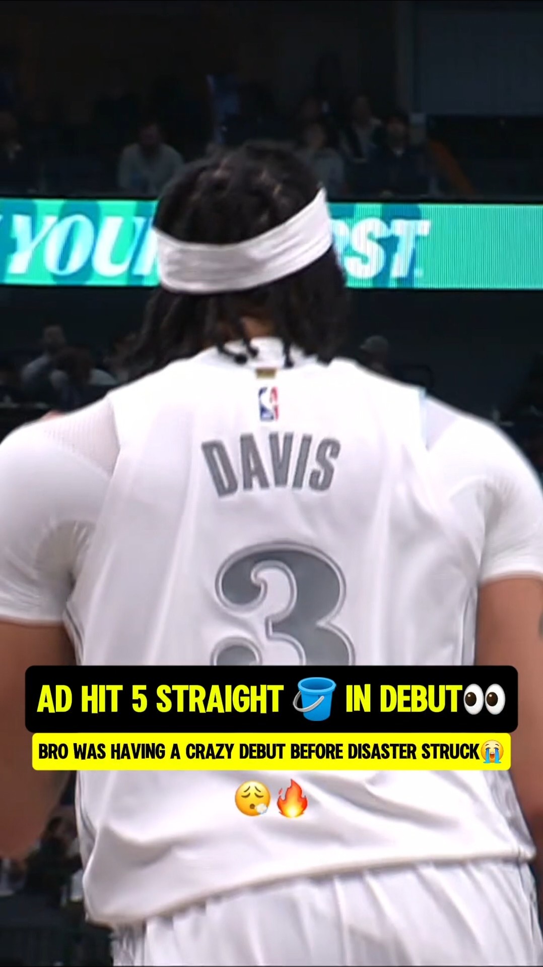 AD was having THE PERFECT DEBUT?