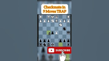 Checkmate in 9 Moves TRAP #shorts #youtubeshorts #chess