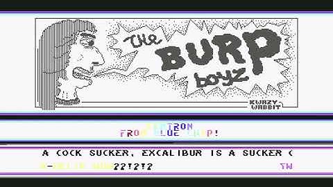 The Burp Boyz Intro ! Commodore 64 (C64)