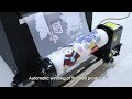 A3 2 MINI Automatic DTF Powder Shaking and Baking Machine Operation for 300mm DTF film I Easty