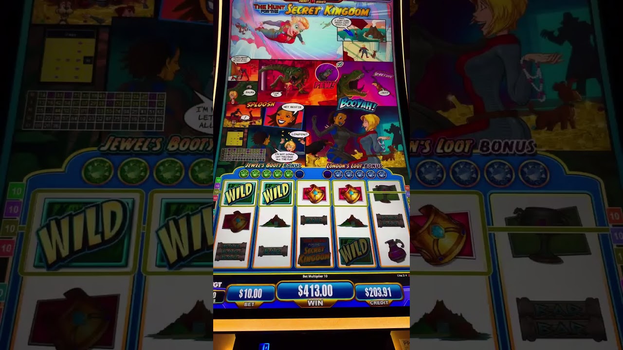 BIG WIN on Secret Kingdom VGT Slot Machine at Winstar Casino#shorts Video