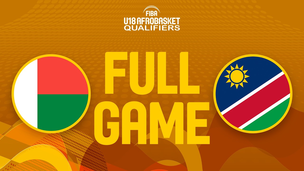 Madagascar v Namibia | Full Basketball Game | FIBA U18 AfroBasket Qualifiers 2026 | Zone 6